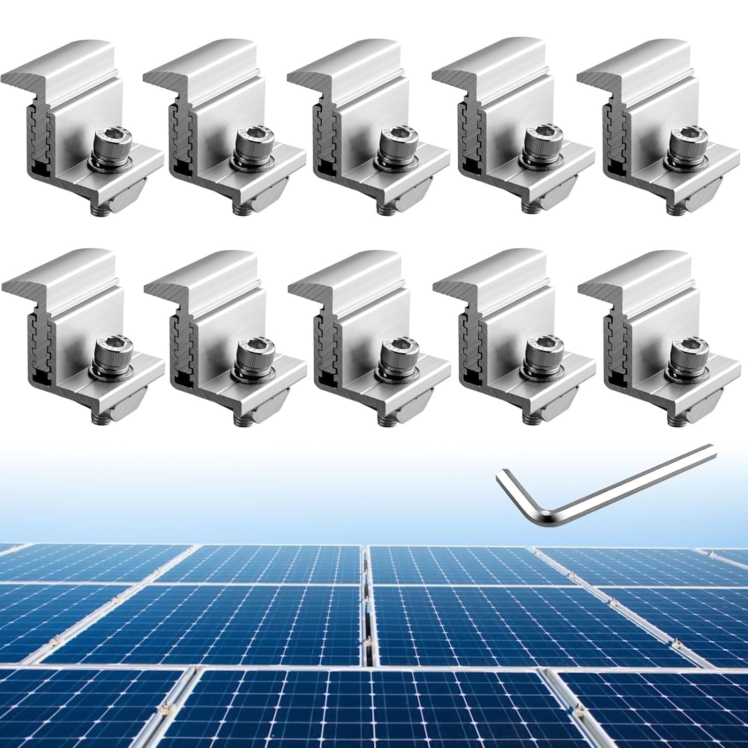 Solar Panel End Clamp